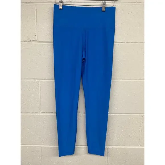 New Athleta Sz S 821433 Blue Interval High Rise Athletic Gym Workout Leggings - Picture 2 of 4
